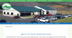 Desktop Screenshot of catskillrecreationcenter.org
